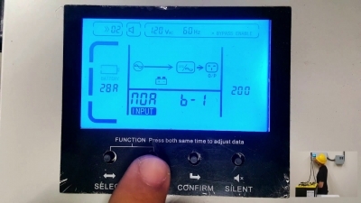 Configuración Inversor Wave serie SWE